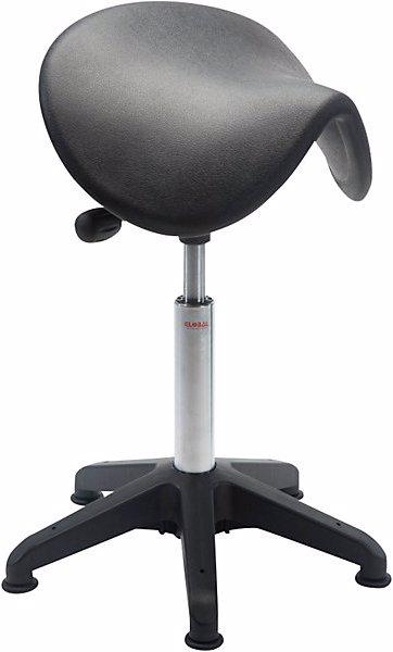 Actual product image Global Stole Swivel stool, with floor glides, height adjustment range 490 - 620 mm. (42 - 55 cm)
