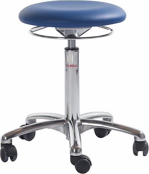 Image du produit Global Stole Tabouret, avec anneau de commande, bleu.
