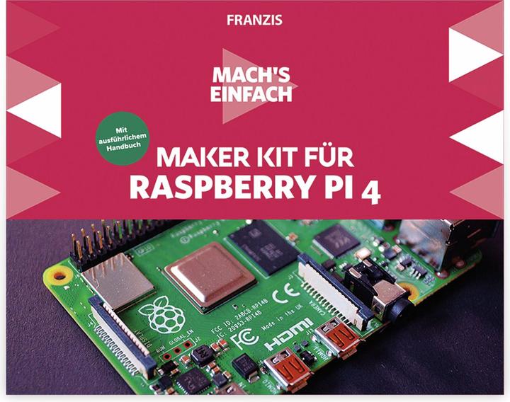 Immagine prodotto Franzis Maker Kit per Raspberry Pi 4