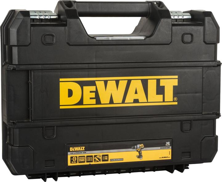 Produktbild DeWalt Schraubendreher Bohrmaschine DCD991NT-XJ 18V ohne Akku und Ladegerät, TSTAK Koffer