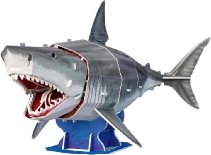 Actual product image Dante 3D jigsaw puzzle 78 pieces Great White Shark (78 pieces)