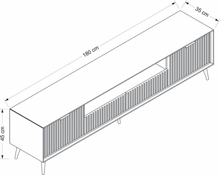 Image du produit Skye Decor Luxe (180 x 45 x 35 cm)