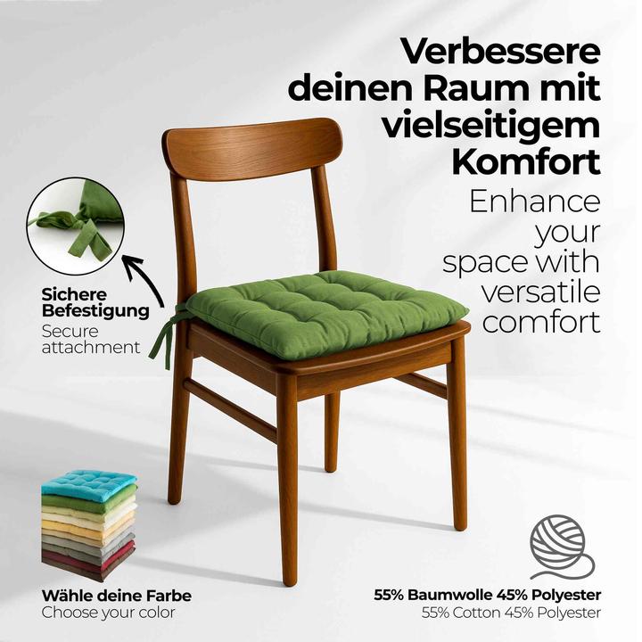 Actual product image Etérea Basic seat cushion (40 x 40 cm)