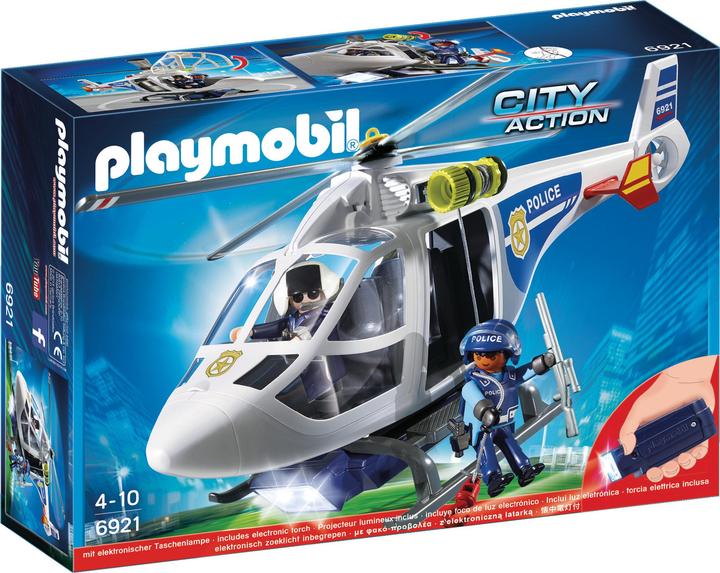 Actual product image Playmobil Police Helicopter (6921)