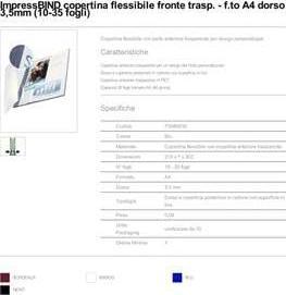 Produktbild Leitz impressBIND Mappen Soft Cover A4 10 Stk. - 3,5 mm, schwarz (A4, 10x)