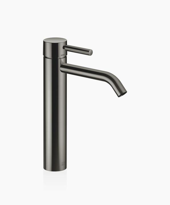Actual product image Dornbracht Meta single-lever basin mixer with raised foot, without pop-up waste, for use on surface-