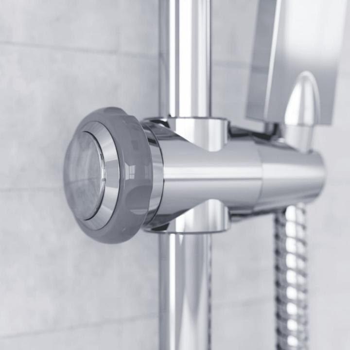 Actual product image Eisl Rain shower bathroom EASY ENERGY overhead shower set chrome shower system rain shower DX12004-A