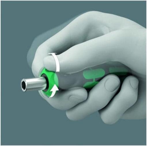 Produktbild Wera Kraftform Kompakt RA S 1 (Innensechskant, Phillipps-Kreuzschlitz (PH), Pozidriv-Kreuzschlitz (PZ), Schlitz, TX)