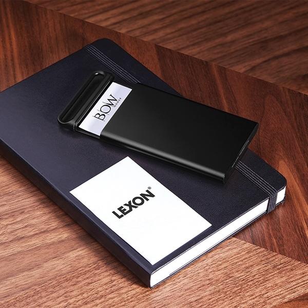 Actual product image Lexon Nomaday Card Wizytownik czarny/black LD144N