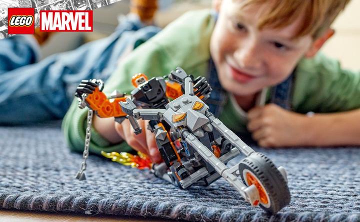 Produktbild LEGO Ghost Rider mit Mech & Bike (76245, LEGO Marvel)