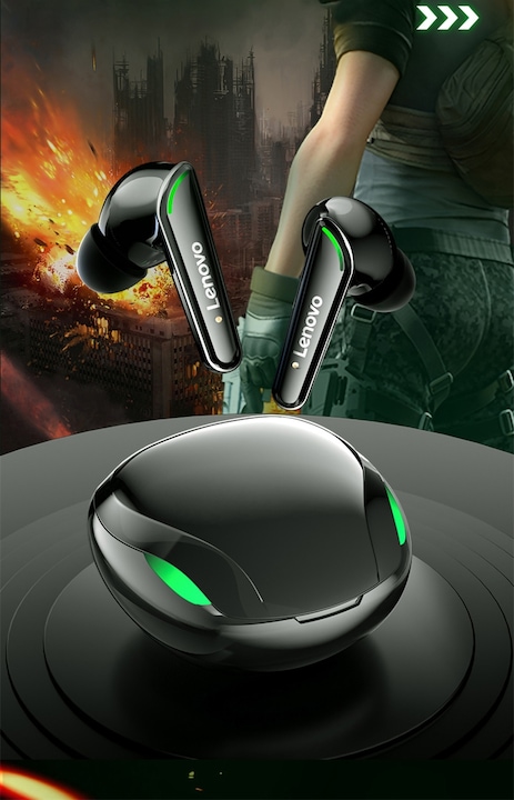 Produktbild Lenovo XT92 TWS earphones (Black) (8 h, Kabellos)