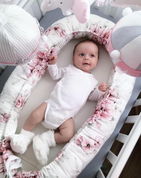Produktbild Qbana Mama Babynest Blossom