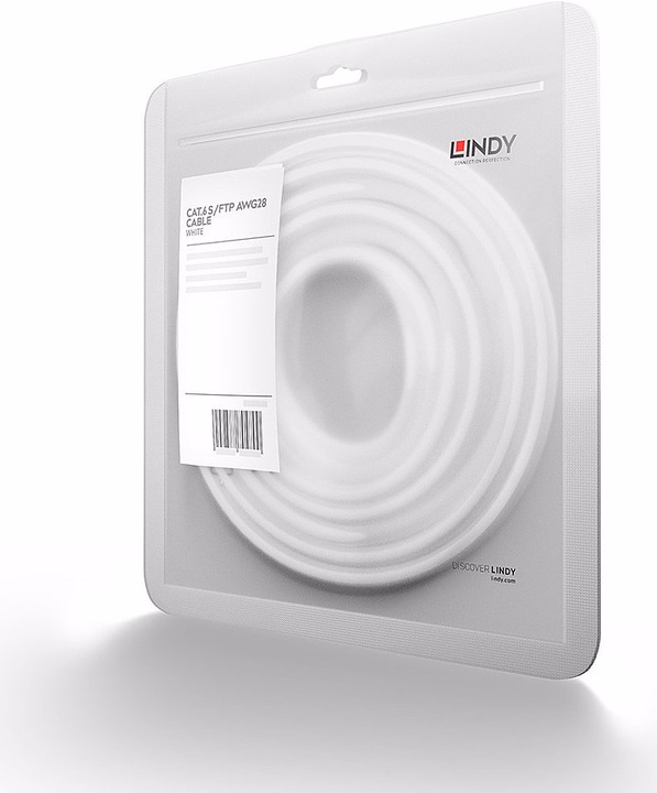 Actual product image Lindy Network cable (S/FTP, CAT6, 1 m)