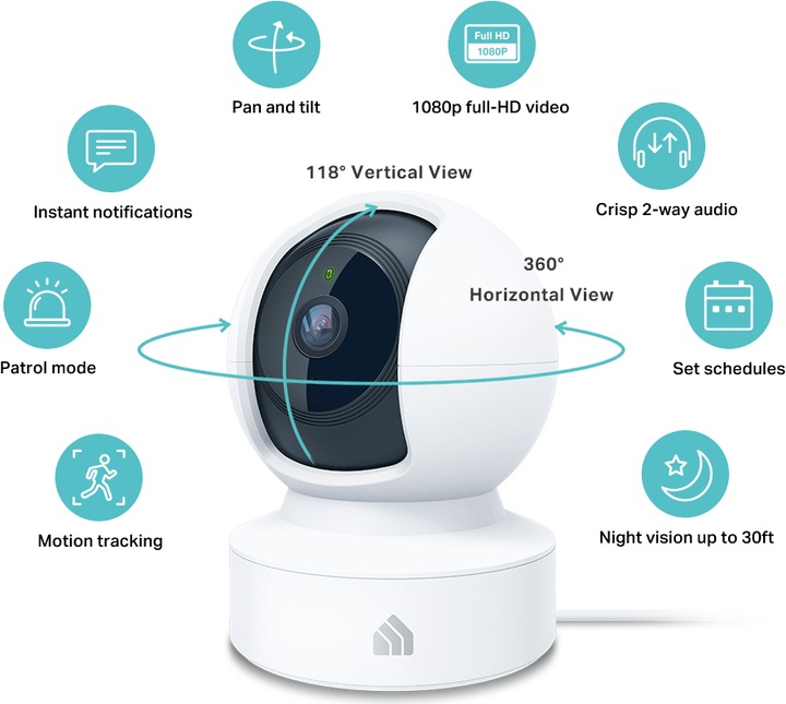 Produktbild TP-Link Kasa Spot Pan Tilt (1080 x 720 Pixels)