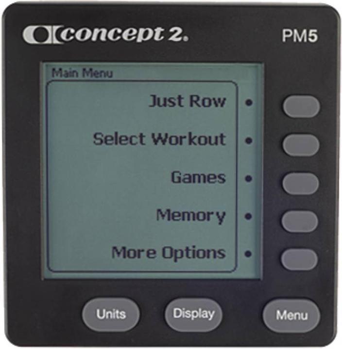 Image du produit Concept2 Modell E avec moniteur PM5