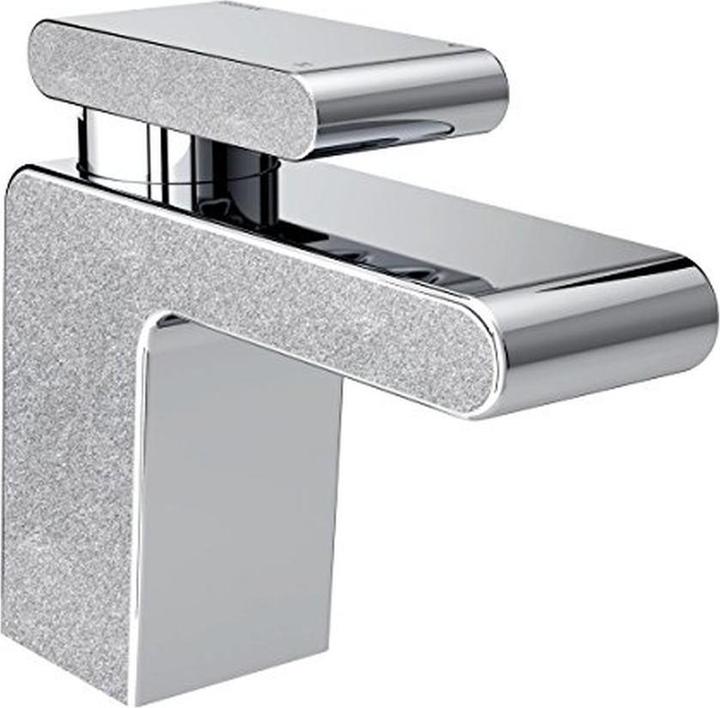 Bristan Pivot Single Lever Basin Filler with Ceramic Cartridge and Flexible Tails