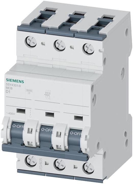 Produktbild Siemens Circuit breaker 400V 10kA 3P 1A