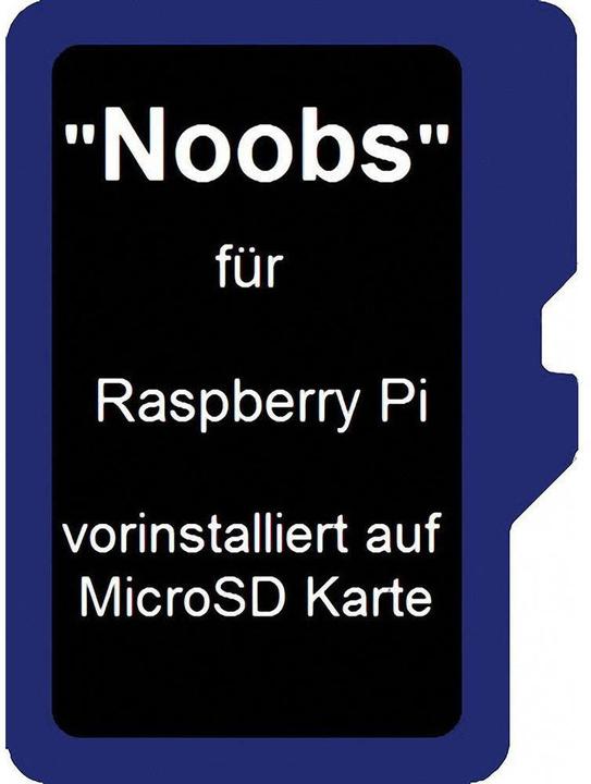Produktbild Raspberry Pi 4 4GB + Gehäuse + NT + 32GB + HDMI Adapt.