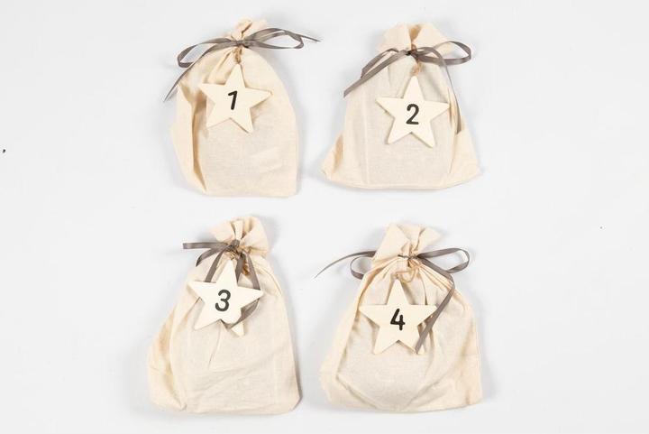 Actual product image Creativ Company Advent calendar craft set embroidery, 4 pieces