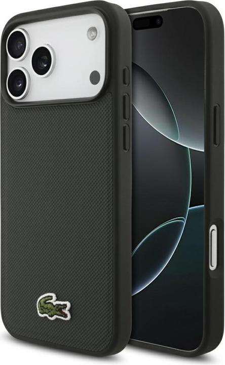 Lacoste Iconic Petit Pique Woven Logo (Apple iPhone 17 Pro Max)