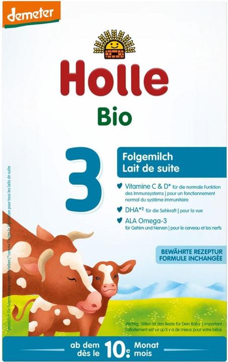 Produktbild Holle Folgemilch 3 (600 g, ab 10 Monaten)