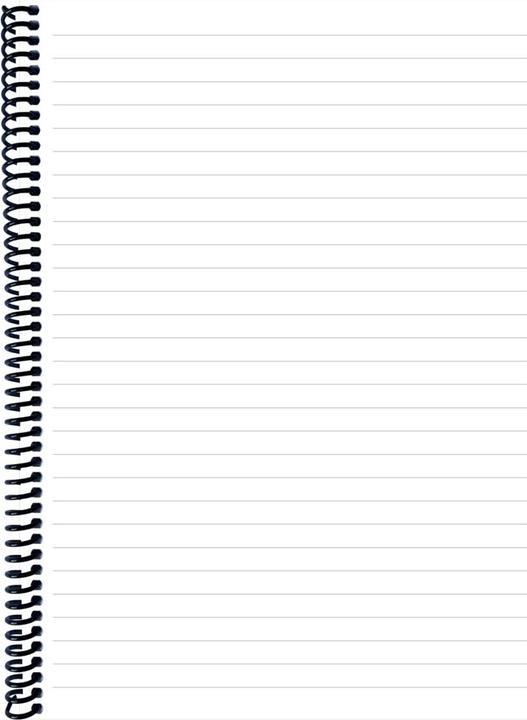 Actual product image Notebook DINA 4 (A5, A4, Checked, Plain)