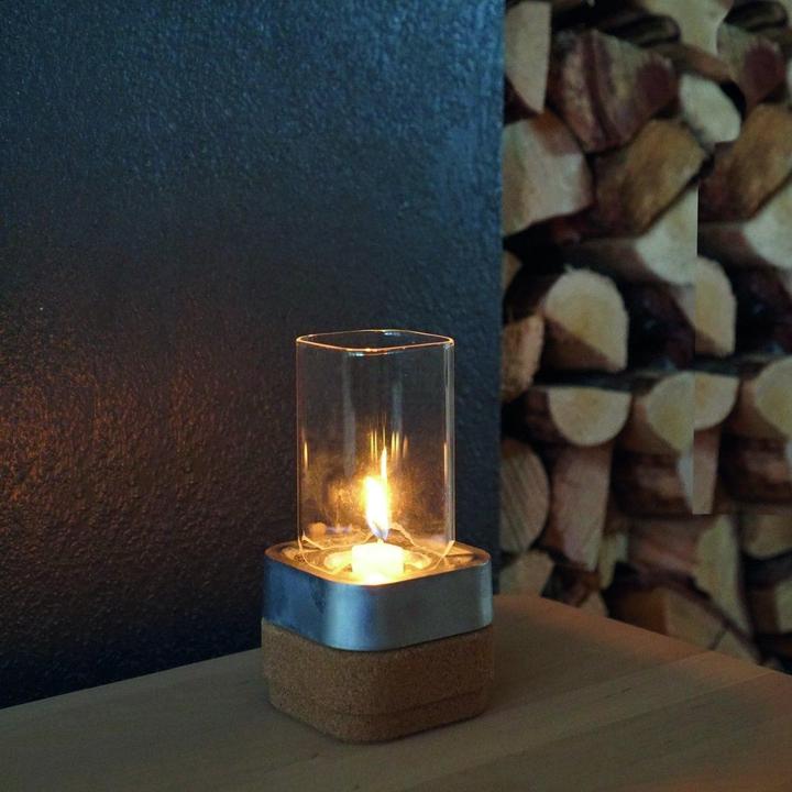 Produktbild Born in Sweden Stumpastaken Ettan Geschenkset skandinavischer Kerzenhalter recycelt