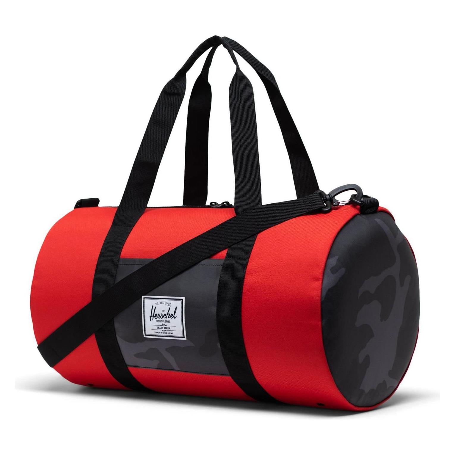 Herschel, Unisex, Tasche, Sutton Mid-Volume Duffle Hand Bag, Rot, Schwarz, (15 l)