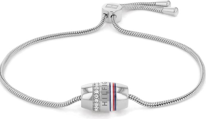 Image du produit Tommy Hilfiger Mesh Charm Bracelet (17.50 cm, Acier inoxydable)