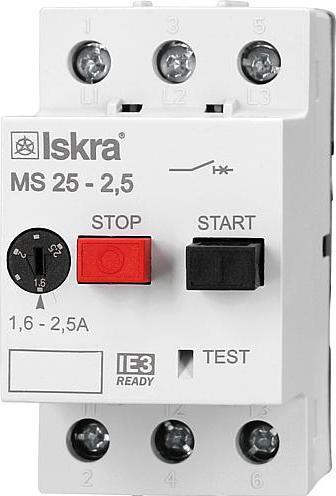 Image du produit Iskra IE3 Disjoncteur moteur conforme MS25 2,5