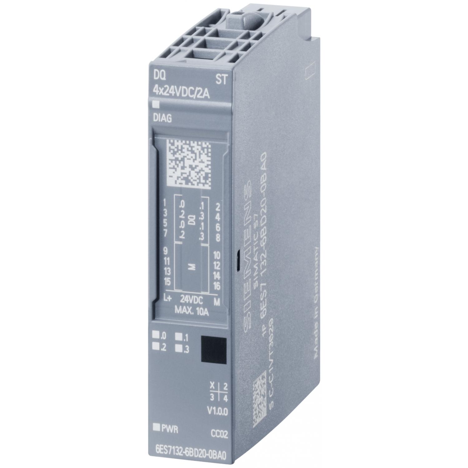 Siemens ET200SP Peripheriemodul, 4 TO, Automatisierung