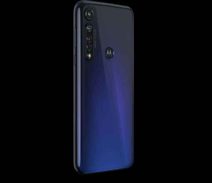 Actual product image Motorola G8 Plus (64 GB, Dark Blue, 6.30", Hybrid Dual SIM, 4G)