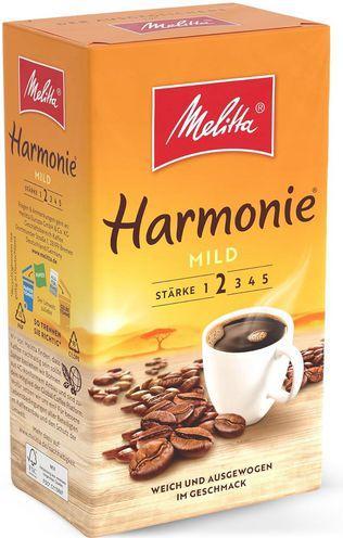 Actual product image Melitta Harmonie MILD coffee, ground 500.0 g (Medium roast, 500 g)