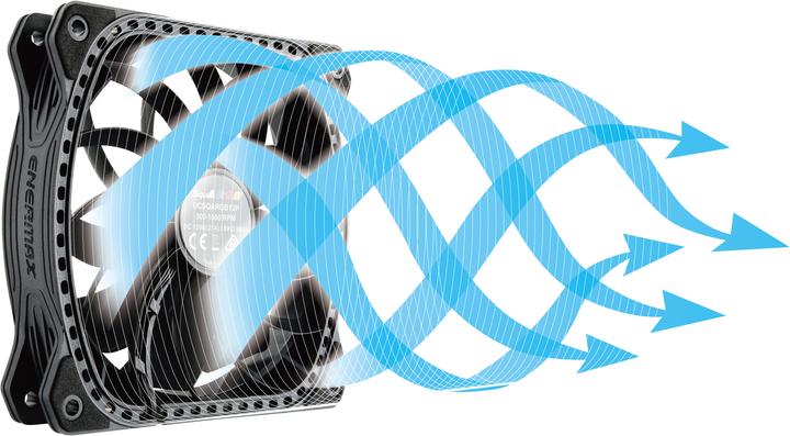Produktbild Enermax SquARGB (120 mm, 1 x)