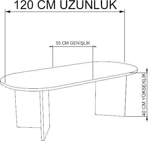 Image du produit Homitis Diana Elips Coffee Table