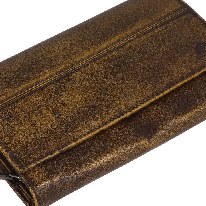 Actual product image Greenburry Destressed Geldbörse RFID Schutz Leder 18.5 cm
