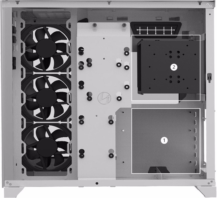 Actual product image Lian-Li O11Dynamic XL (ATX, mATX, Mini-ITX, E-ATX)