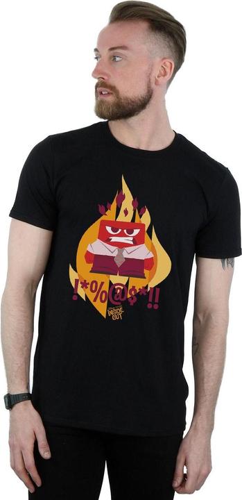 Immagine prodotto Disney Inside Out Fired Up Maglietta Uomo (M)