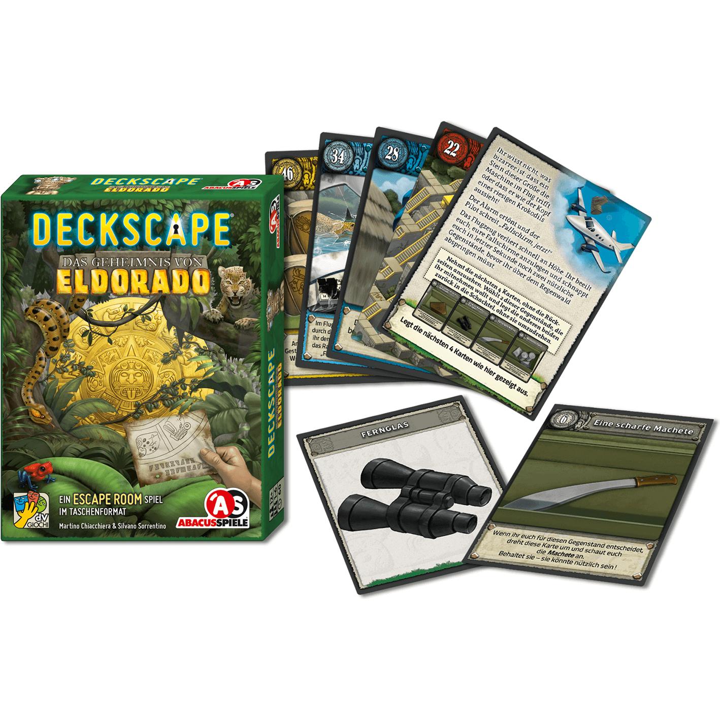 Thumbnail - Abacus Deckscape Das Geheimnis von Eldorado (Deutsch)