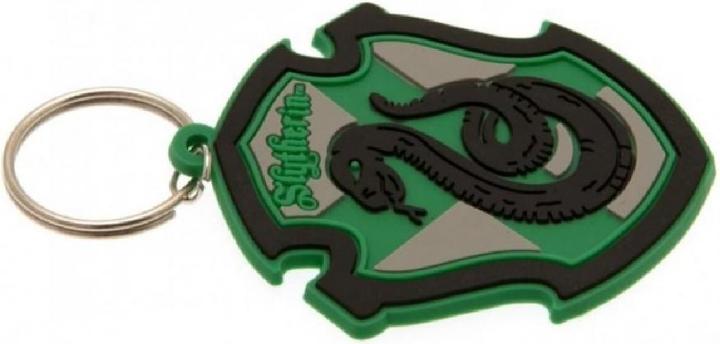Actual product image Rubber Keychain Slytherin