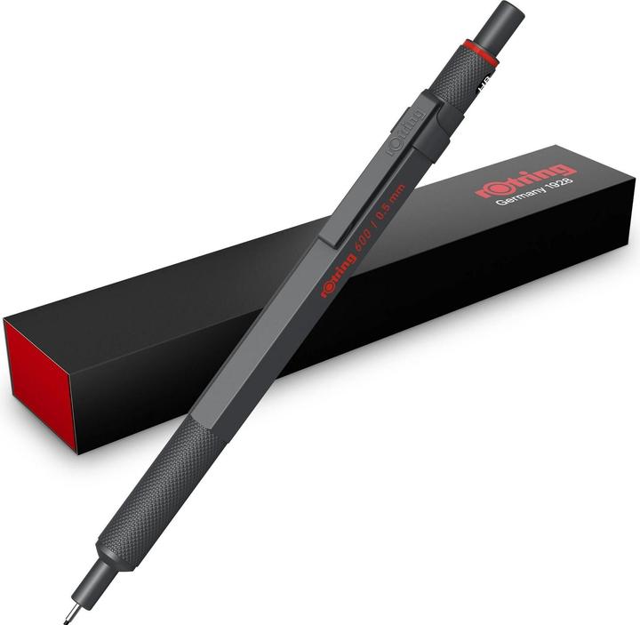Actual product image Rotring 600 Feinminenstift graphit 0,5 mm (0.50 mm, HB)