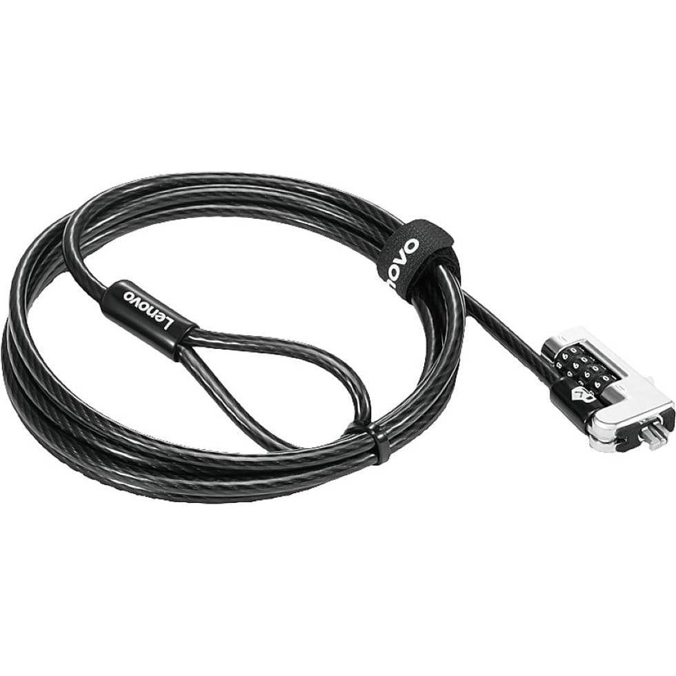 Lenovo kensington nanosaver combination, Notebook Security, Schwarz