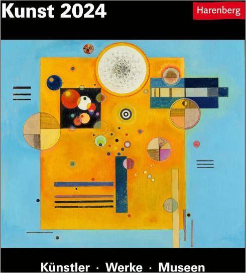 Produktbild Harenberg Kunst Tagesabreisskalender 2024 (A4, Deutsch)
