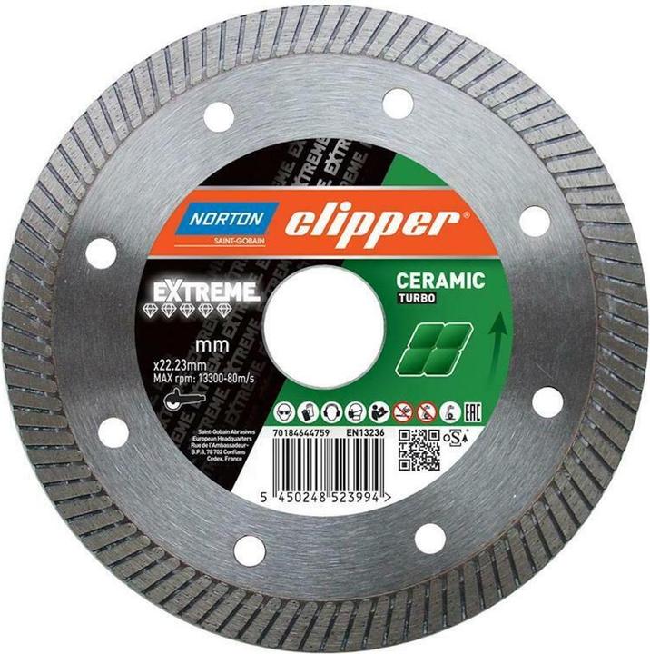 Productafbeelding Norton Clipper Diamantschijf Extreme Ceramic Turbo Ø 250x25,4 mm