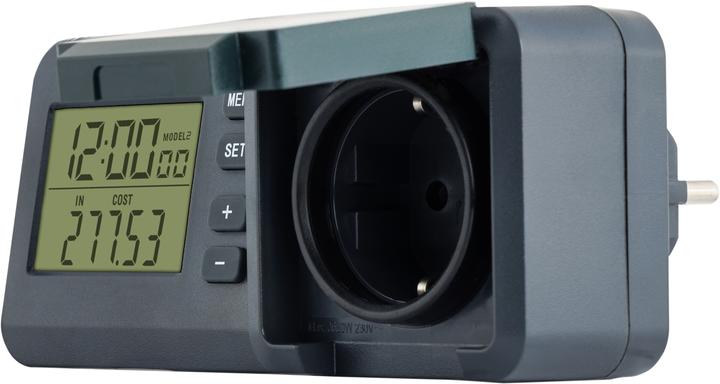 Produktbild REV ENERGIEKOSTENMESSGERÄT EP011CTL-GR, LCD-DISPLAY, IP44, SCHWARZ-GRÜN