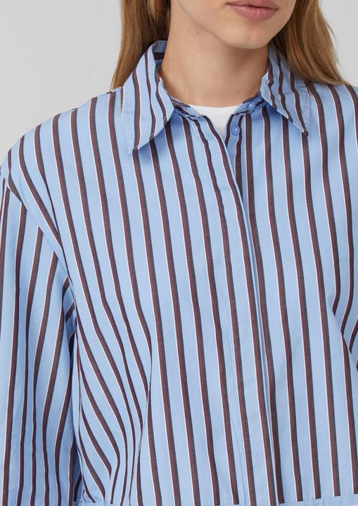 Immagine prodotto s.Oliver Bluse Gestreifte Baumwollbluse im Relaxed Fit (48)