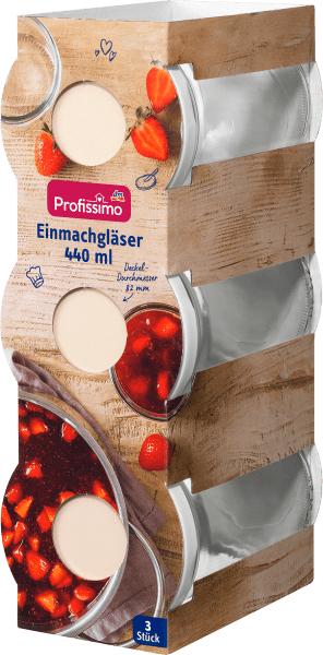 Produktbild dm Profissimo Einmachgläser 440ml