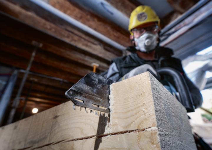 Actual product image Bosch Professional Zubehör PRO Aerated Concrete TF350NHM tandem saw blade set, 408 mm, 2-piece.