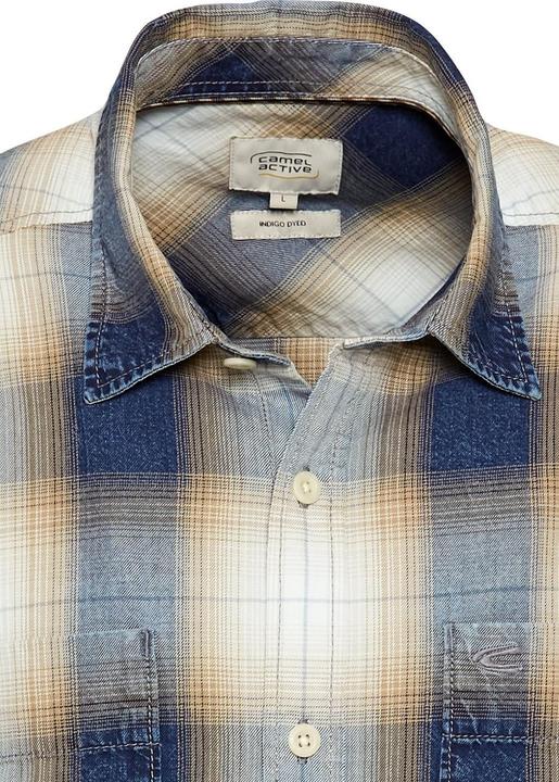 Produktbild Camel Active Kurzarmhemd mit Karomuster (S)
