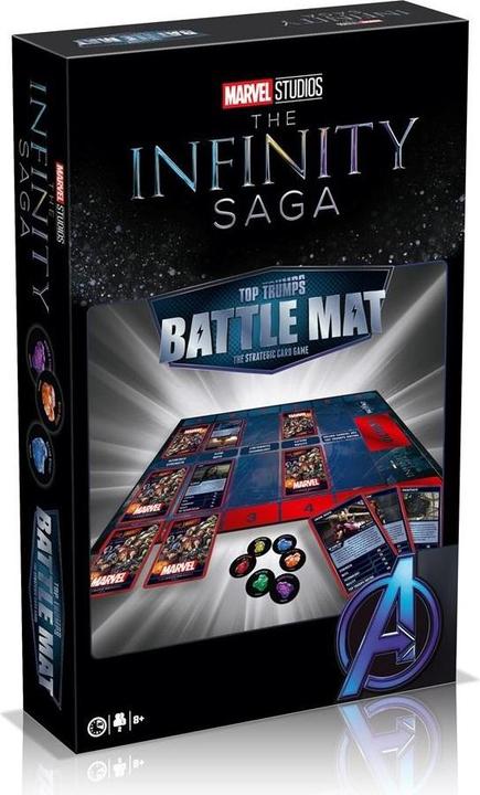 Actual product image Winning Moves Top Trump Battle Mat Marvel (German, 2 Players)
